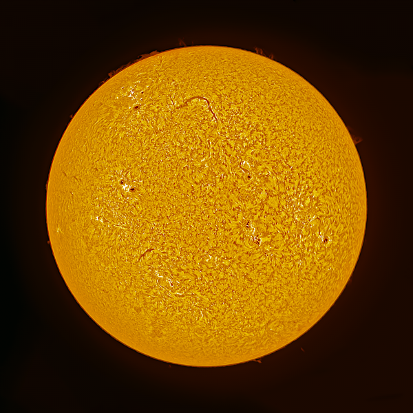 Sun from July 21, 2023 - Astrophotography