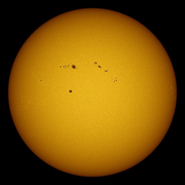 Sun spots - Astrophotography