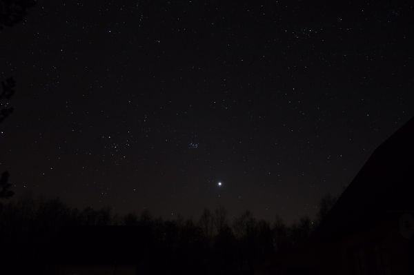 Venus among the stars, March 26, 2020 - Astrophotography