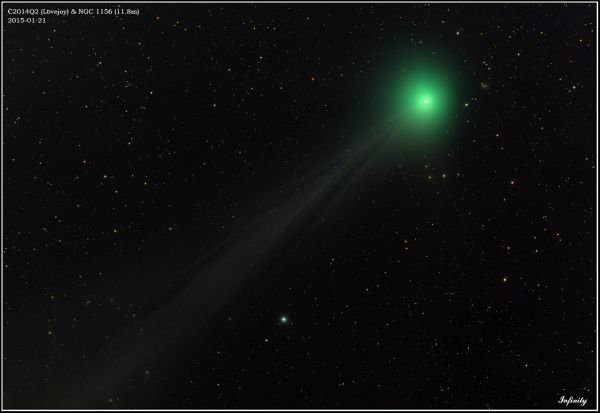 C2014Q2 (Lovejoy) & NGC1156 - Astrophotography