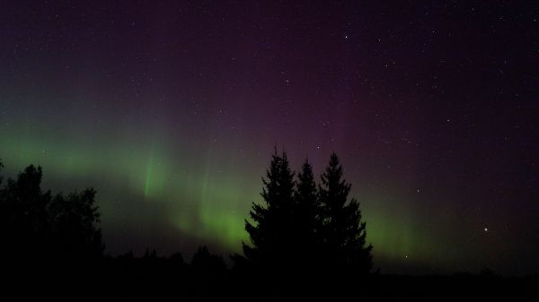 Aurora at latitude 58* - Astrophotography
