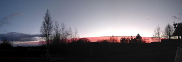 Evening in the village - Astrophotography