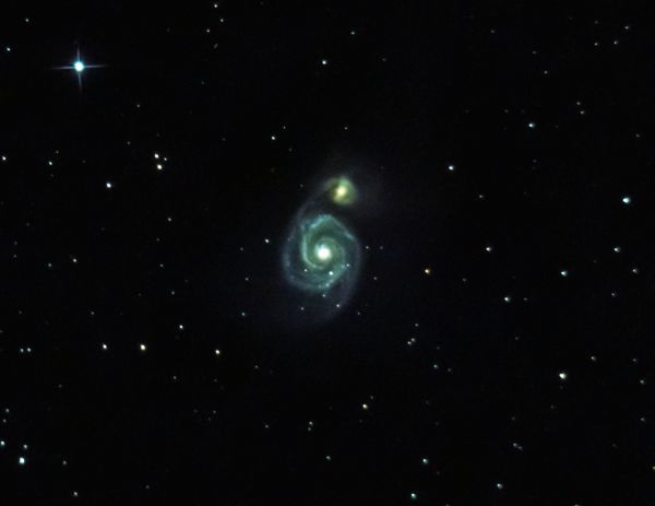 M51 Whirlpool galaxy - Astrophotography