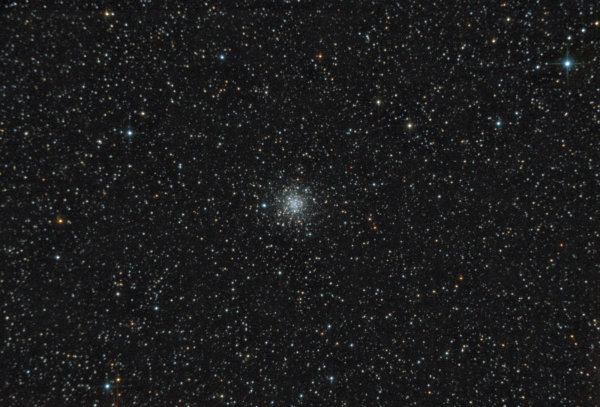 M56 is a globular cluster in the constellation Lyra. - Astrophotography