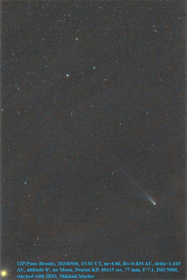 12P/Pons-Brooks - Astrophotography