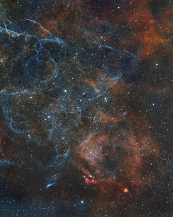 Vela SNR remnant - Astrophotography