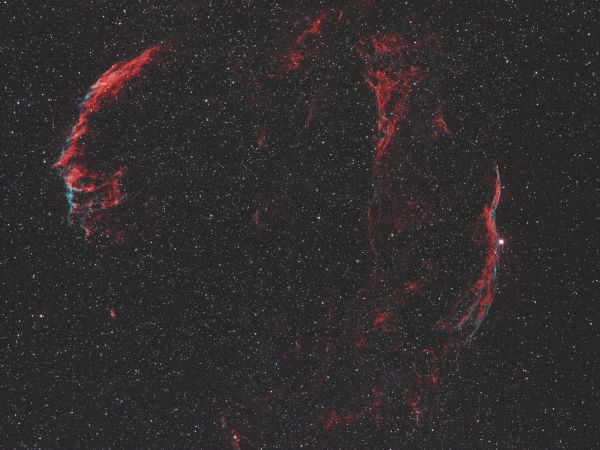 The Veil Nebula in Cygnus - Astrophotography