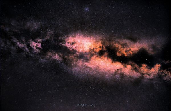 Milky Way at the zenith - Astrophotography