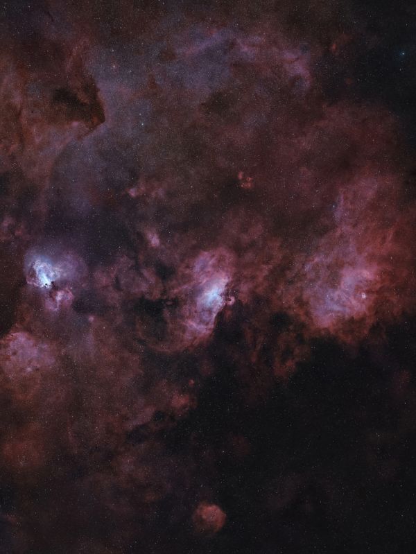 Eagle & Omega Region - Astrophotography