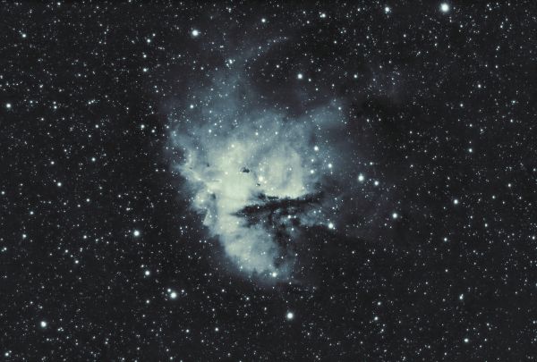 Pac-Man in H-alpha - Astrophotography