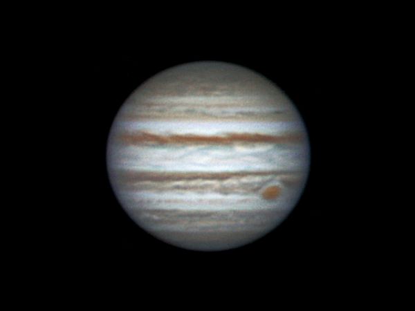 Rotating of Jupiter 2013-12-28 (00:29-00:53) - Astrophotography
