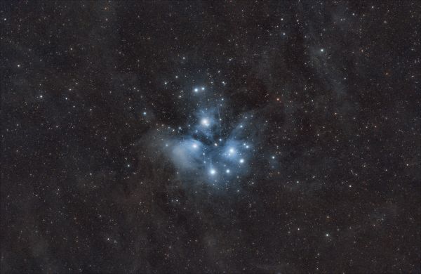 M45 Pleiades (7 sisters, Subaru, etc.) - Astrophotography