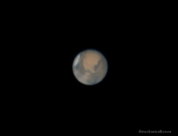Mars! *caption: Schiaparelli C. - Astrophotography