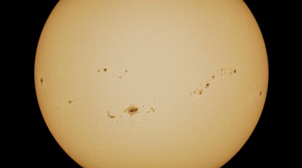 Spots on August 11, Penki village, Kungur district - Astrophotography