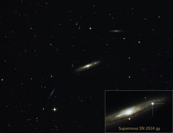 Supernova 2024 gy - Astrophotography