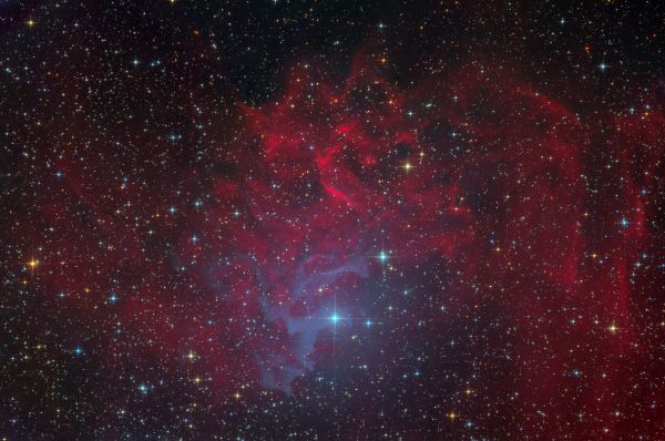 IC405 The Flaming Star - Astrophotography