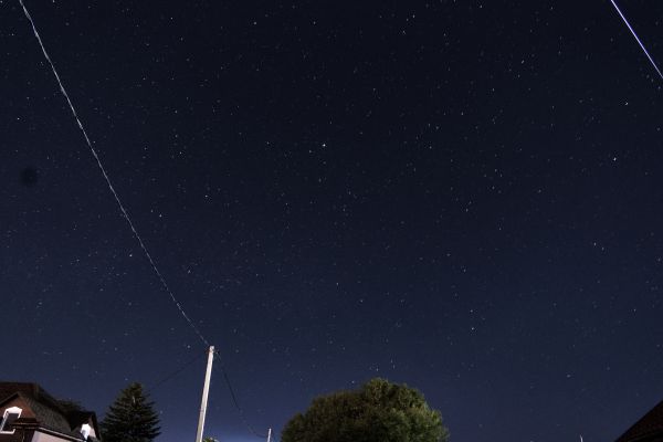 The ISS and stars. - Astrophotography