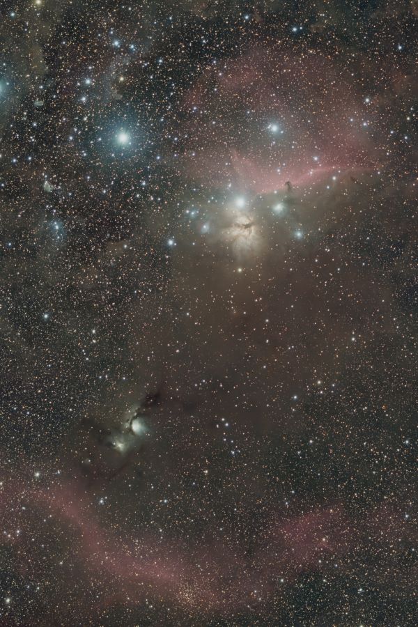 M78 and The Horsehead Nebula - Astrophotography