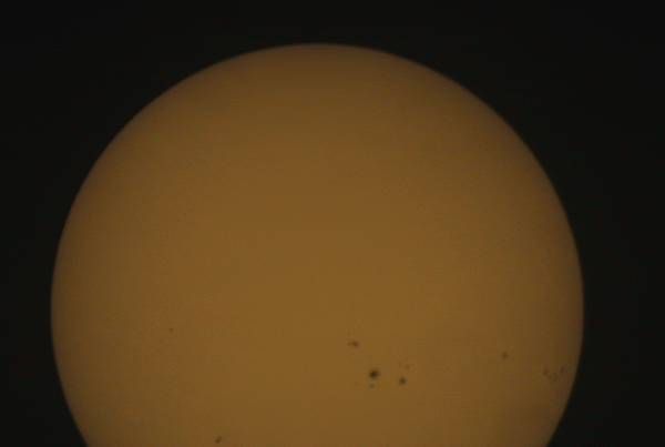 ISS Transit of the Sun - Astrophotography