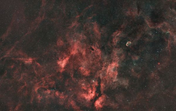 Sadr, NGC 6910, NGC 6888 - Astrophotography