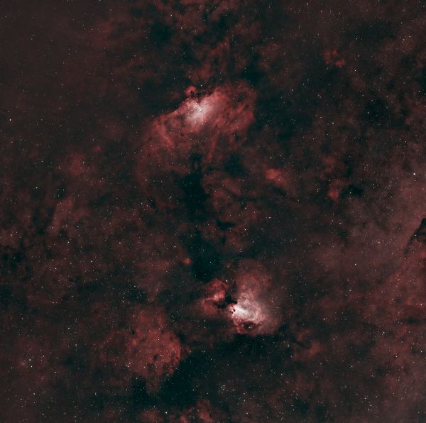 M16, M17 - Astrophotography