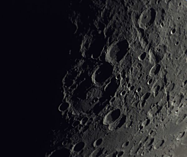 Janssen, Fabricius, Metius, Rheita, Vallis Rheita - Astrophotography