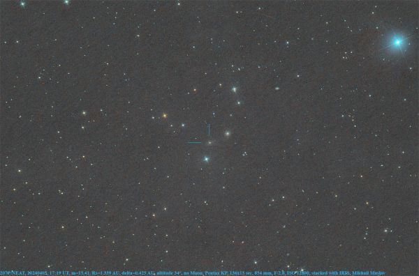 207P/NEAT - Astrophotography