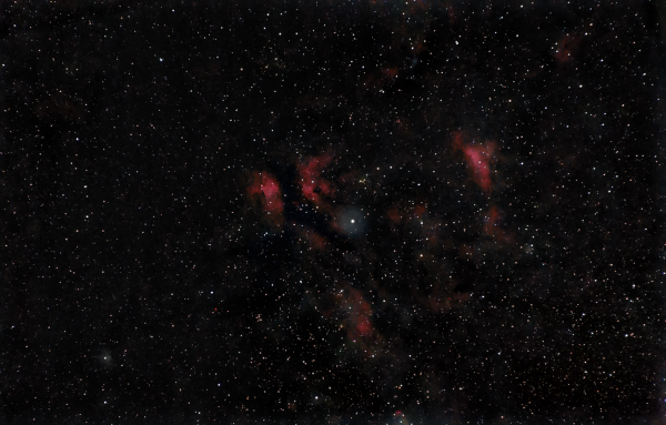 The region around the star Sadr - Astrophotography