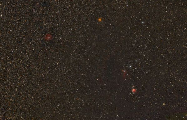 The constellation Orion - Astrophotography