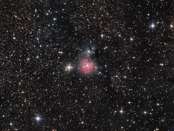 Sh2-82/Ced168 (Emission Neb.) in Sagitta Ha_LRGB - Astrophotography