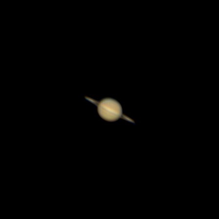 My first Saturn - Astrophotography