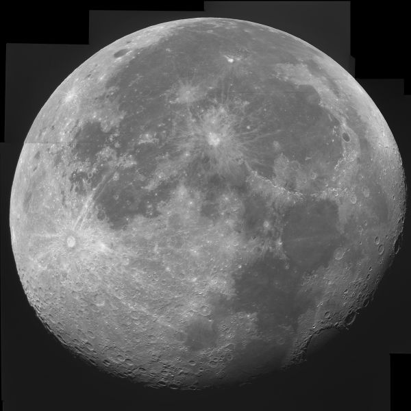 Lunar Panorama - Astrophotography
