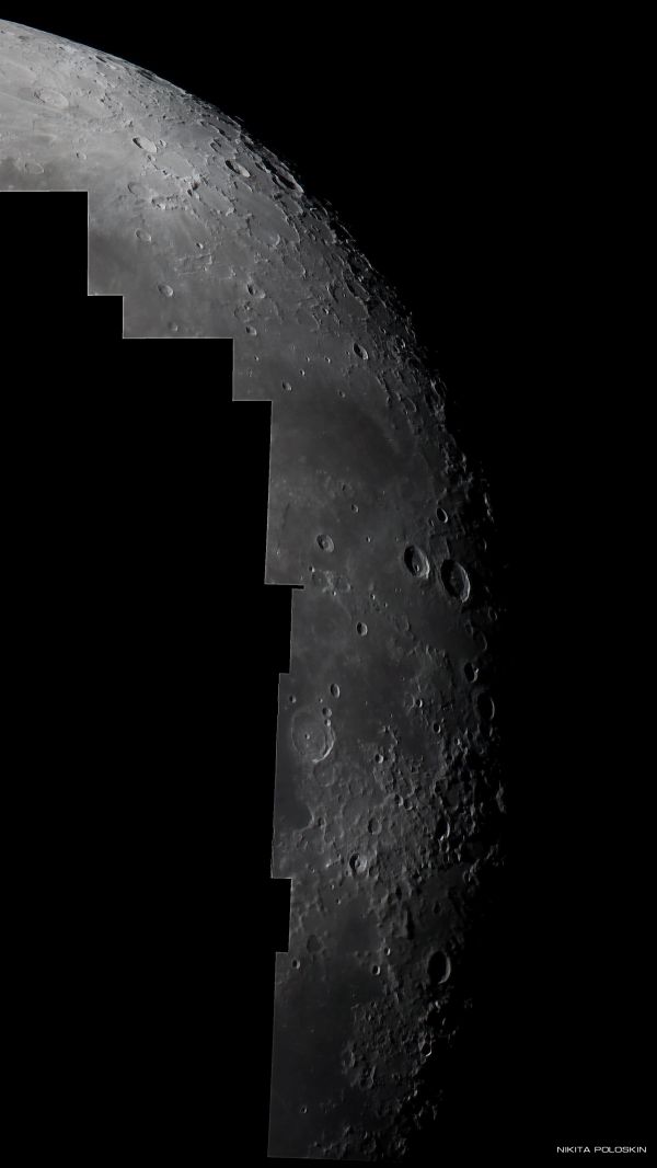 The Moon on September 6 - Astrophotography