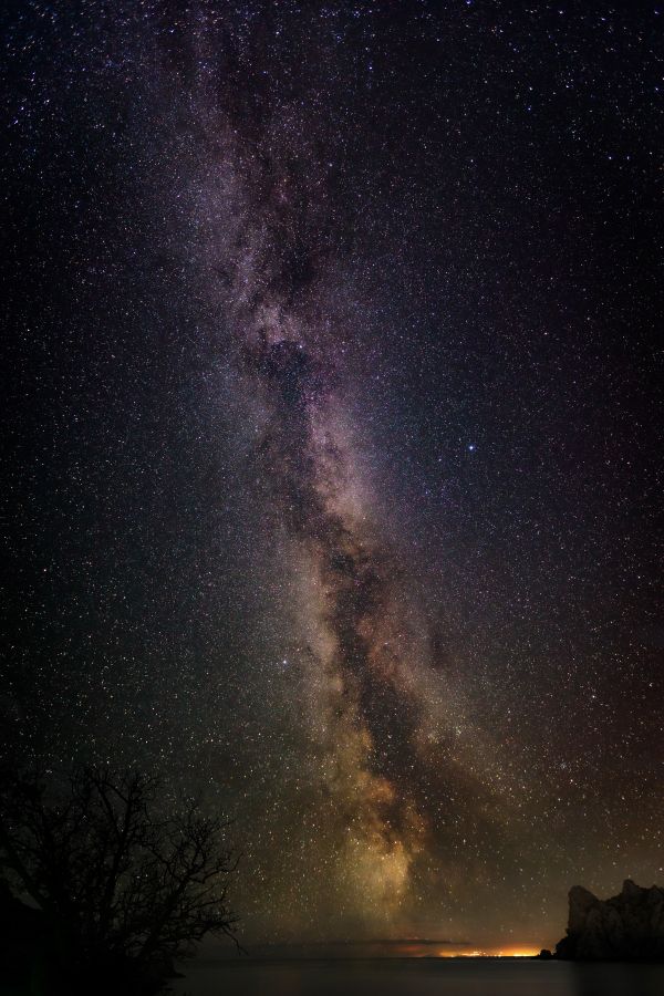 A view of the Milky Way from Novy Svet. Crimea. - Astrophotography