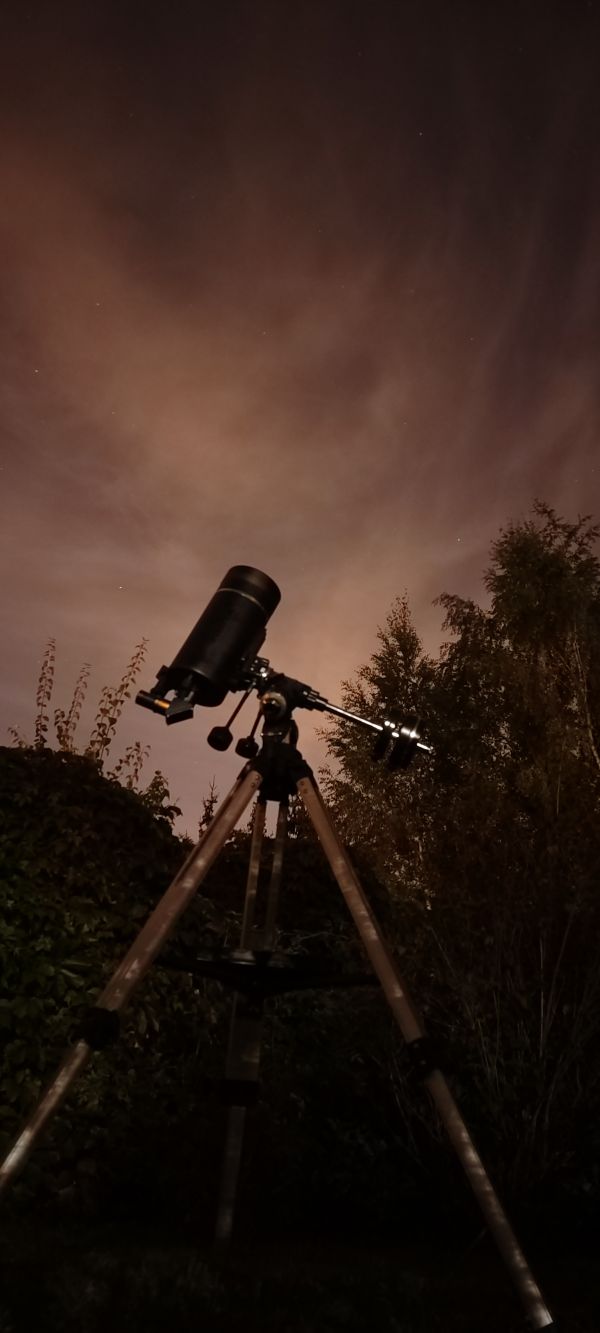 Levenhuk Skyline 127 MAK under the starry sky! - Astrophotography