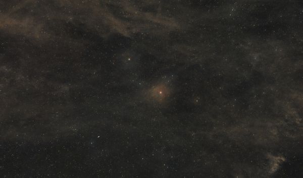 Vicinity of the star Yed Prior - Astrophotography