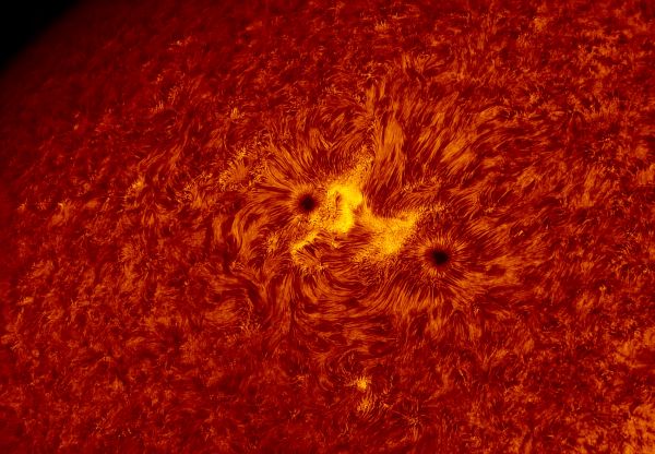 2016.03.20 Sun AR2524 H-Alpha - Astrophotography