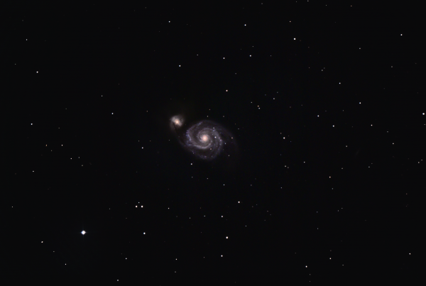 M51 Whirpool Galaxy - Astrophotography