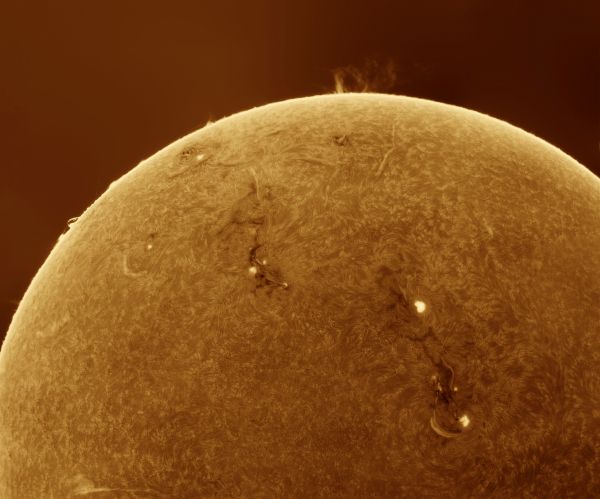 Solar Activity 21.08.2024 - Astrophotography