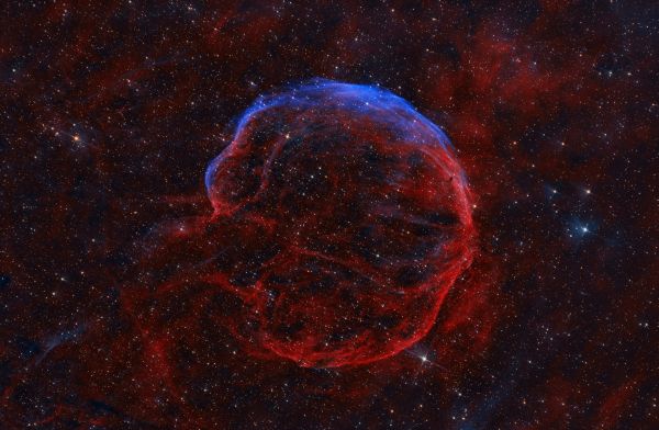 SNR G116.9_00.1, LBN 576, Abell 85 