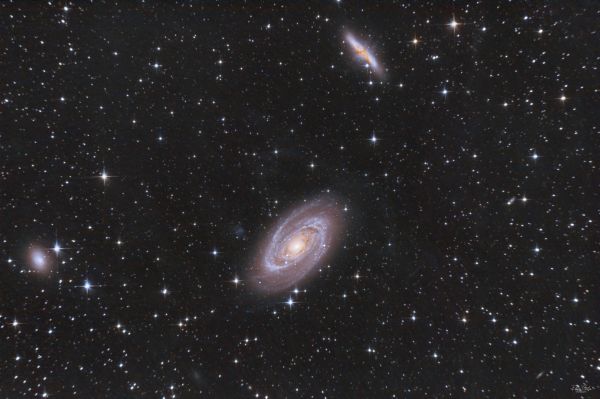 M81 Bode galaxy &amp; M82 Cigar galaxy - Astrophotography