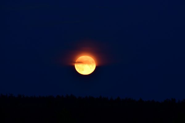 Moonrise. Medvezhya Pustyn - Astrophotography