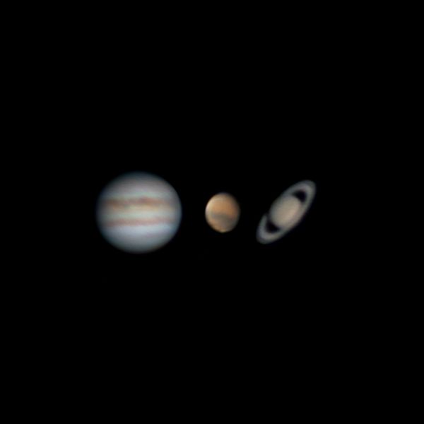 Planets on September 1 and 3 - Astrophotography