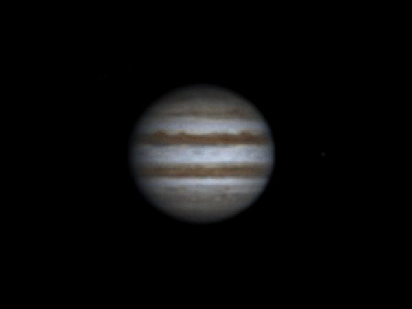 Rotation of Jupiter and Io (14 may 2015, 20:33-22:41, UTC+3) - Astrophotography