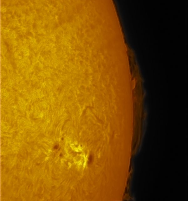 Sun from June 24, 2022 - Astrophotography