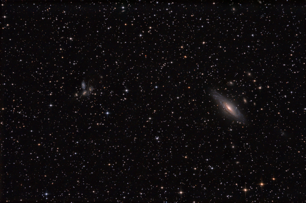 NGC 7331 and Stephan's Quintet - Astrophotography