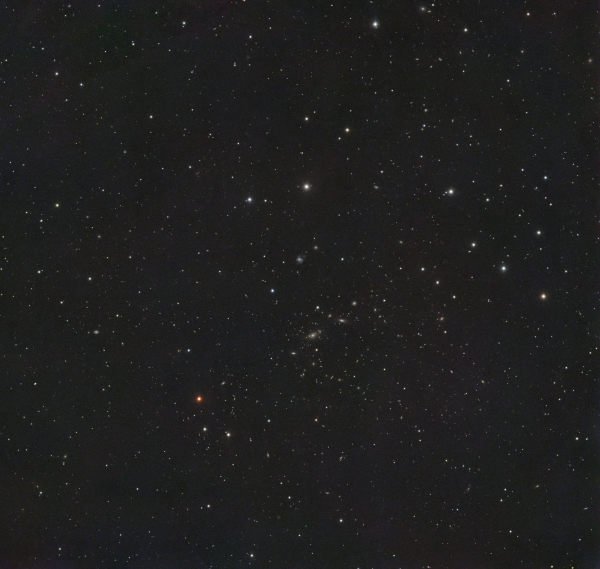 Galaxy cluster in Canes Venatici Abell 1831 - Astrophotography