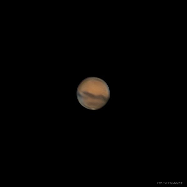 Mars on October 6th - Astrophotography