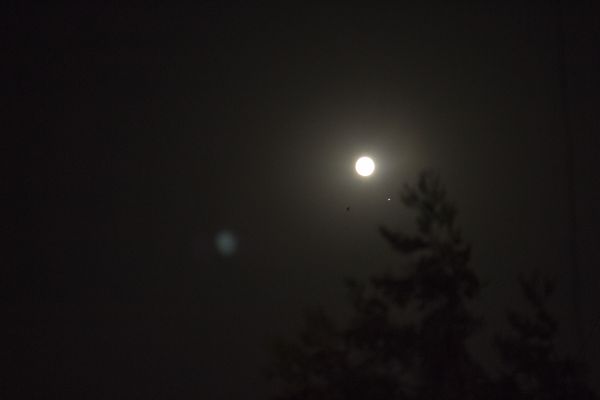 Moon and Jupiter - Astrophotography
