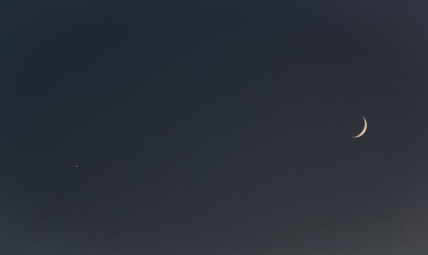 Venus and the Moon - Astrophotography